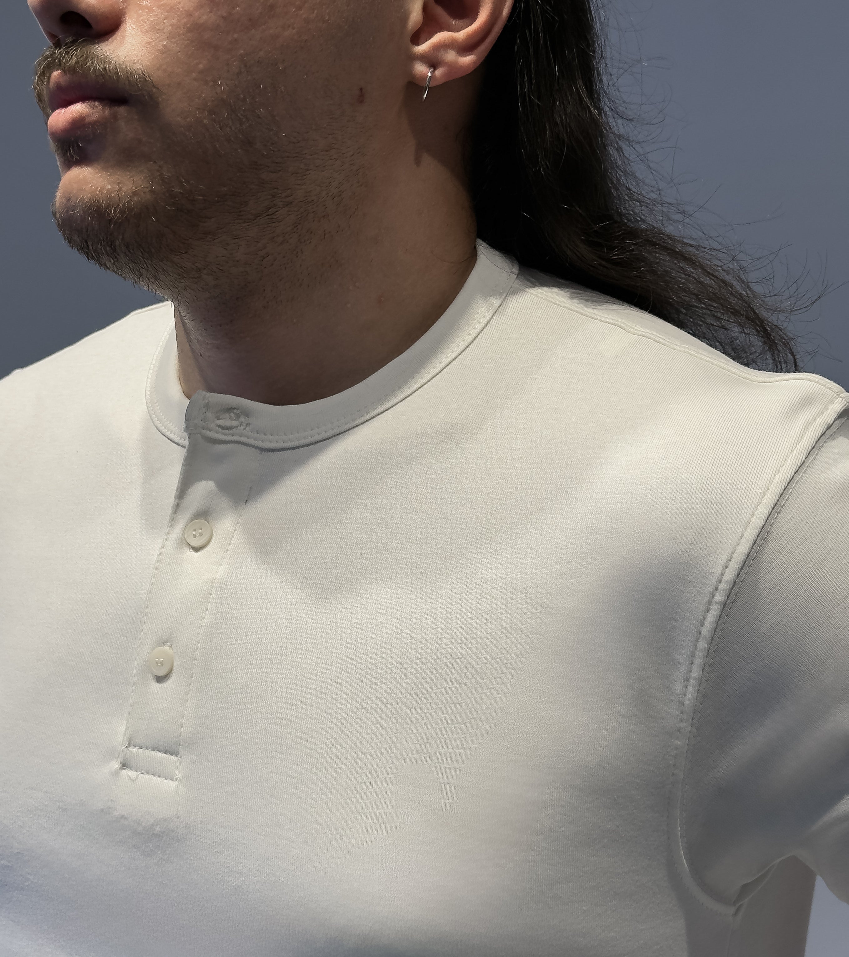 Off White Henley