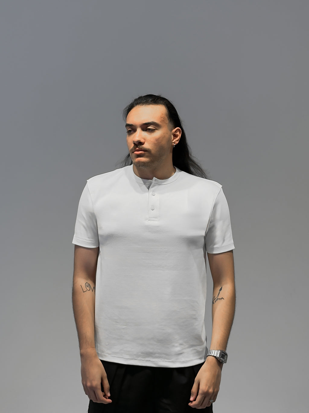 Off White Henley