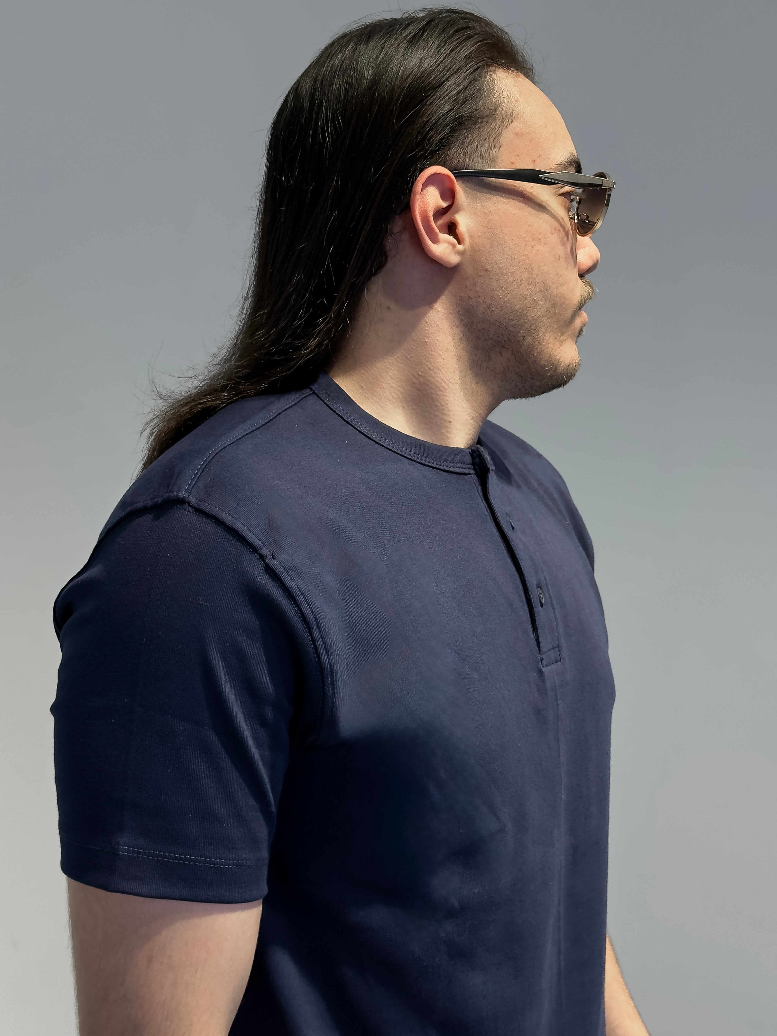 Navy Henley