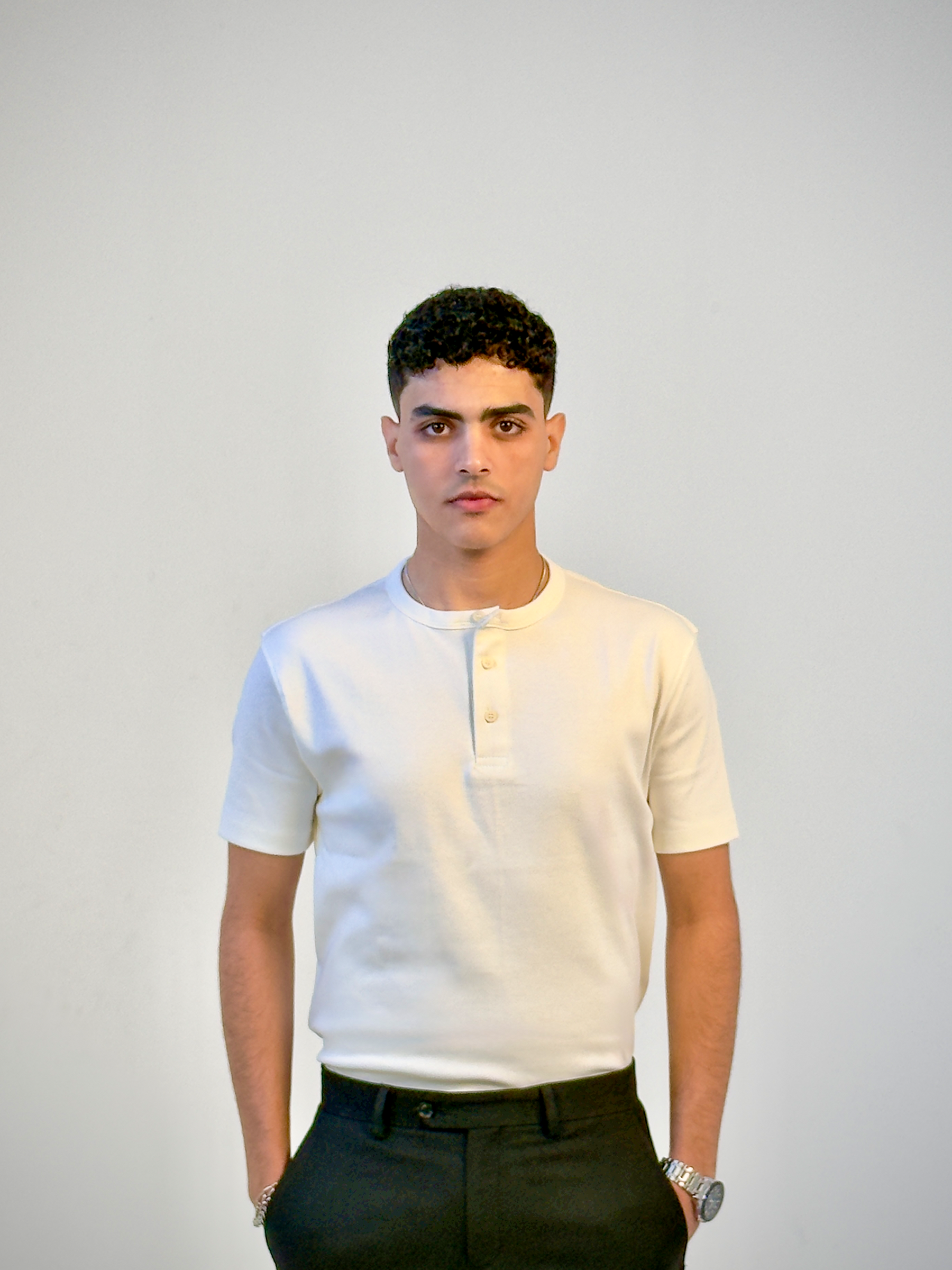 Off White Henley